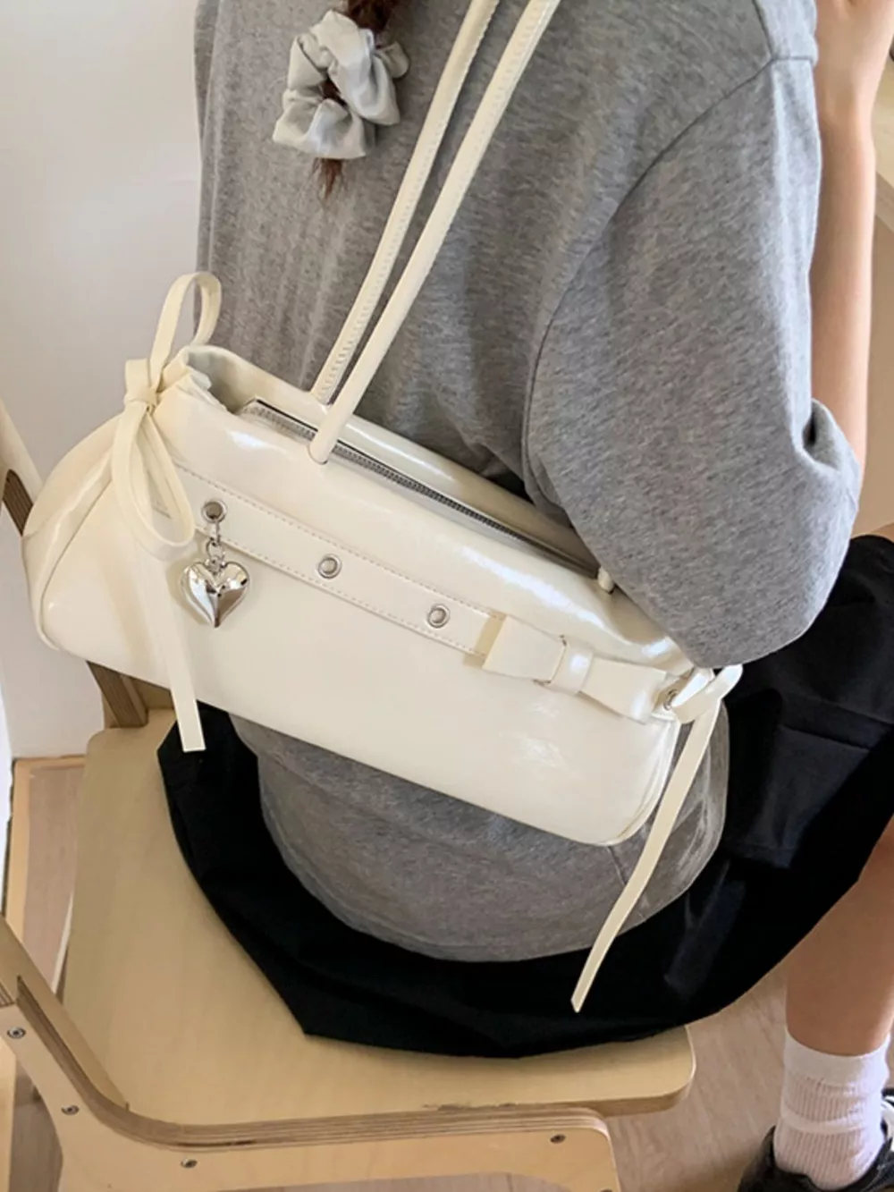 PU Leather Shoulder Bag, image 19