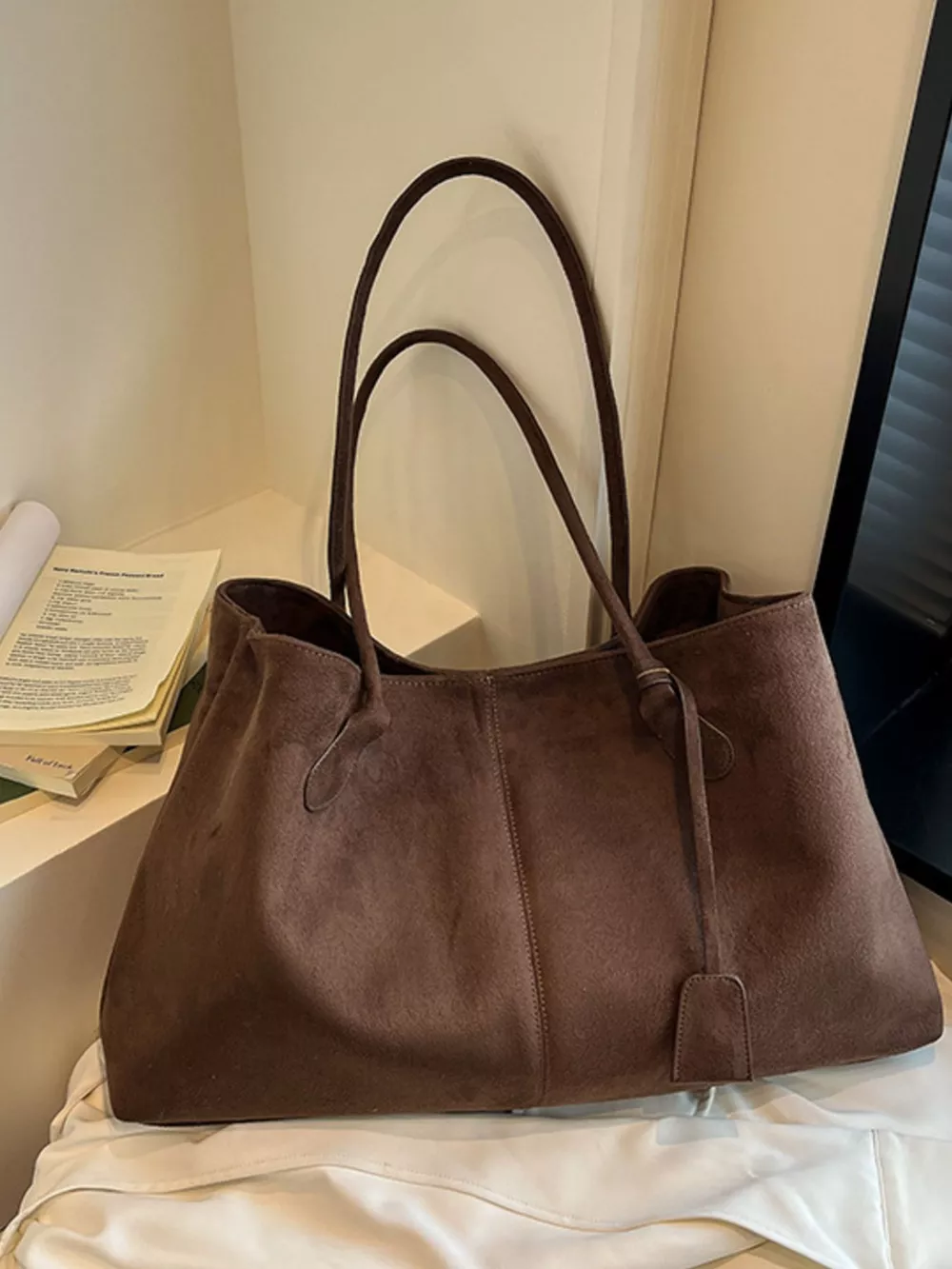 Solid Color Tote Bag, image 7