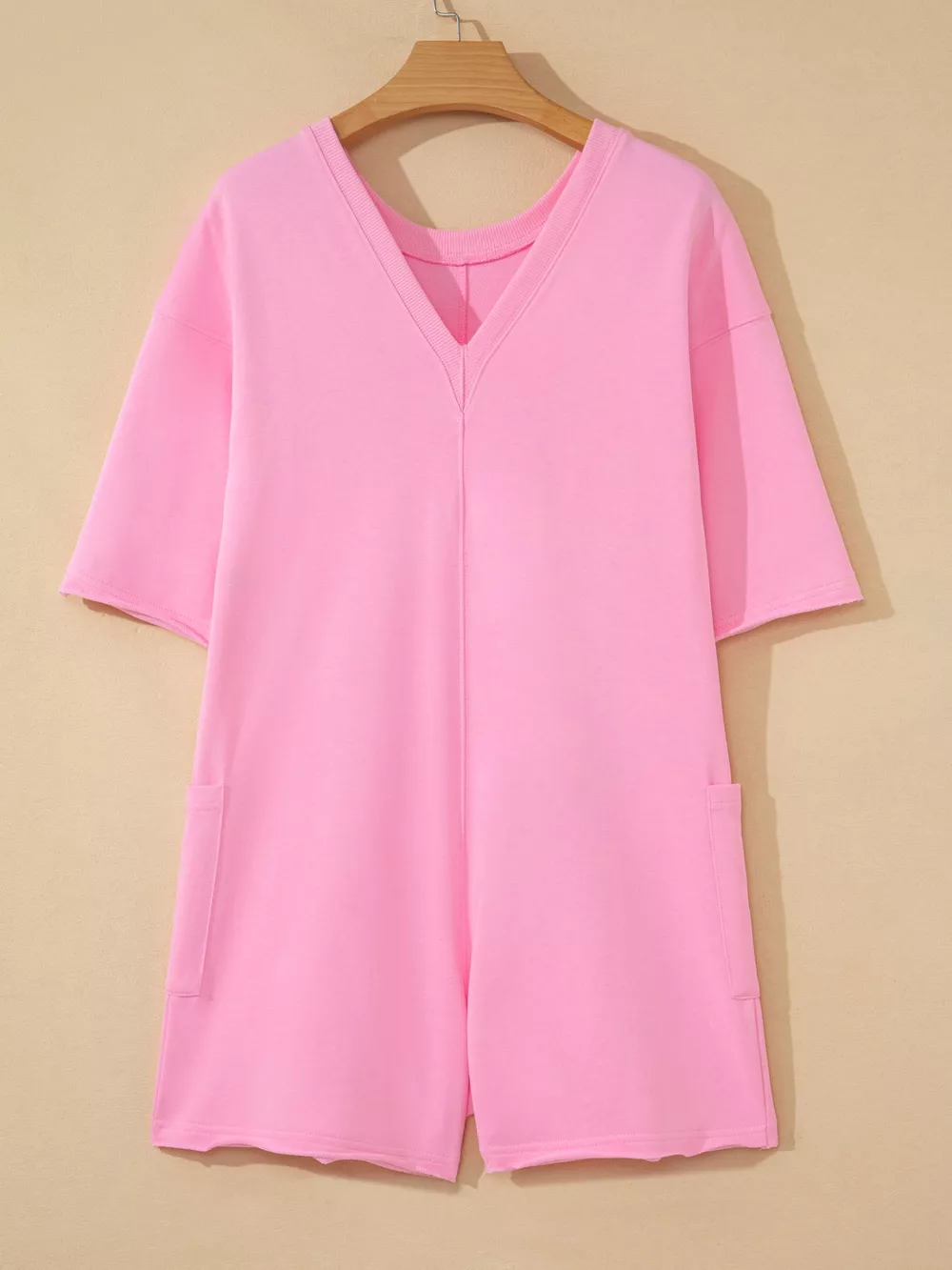 Casual Loose Half Sleeve Romper, image 3