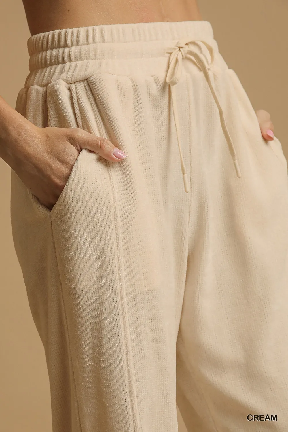 Drawstring Wide Leg Pants, image 7