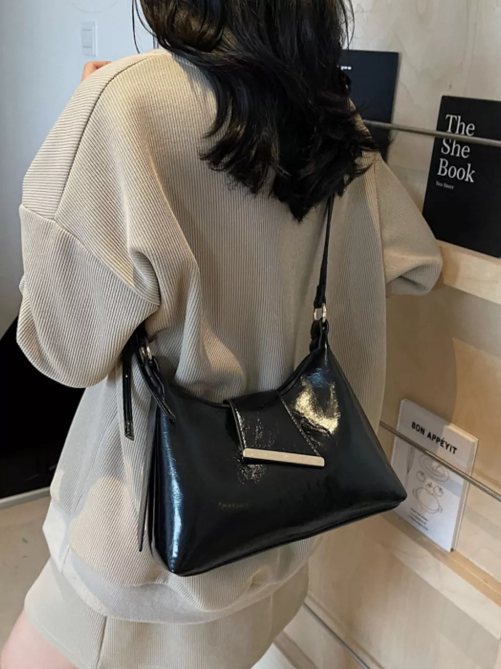 Adjustable Strap Crossbody Bag, image 4