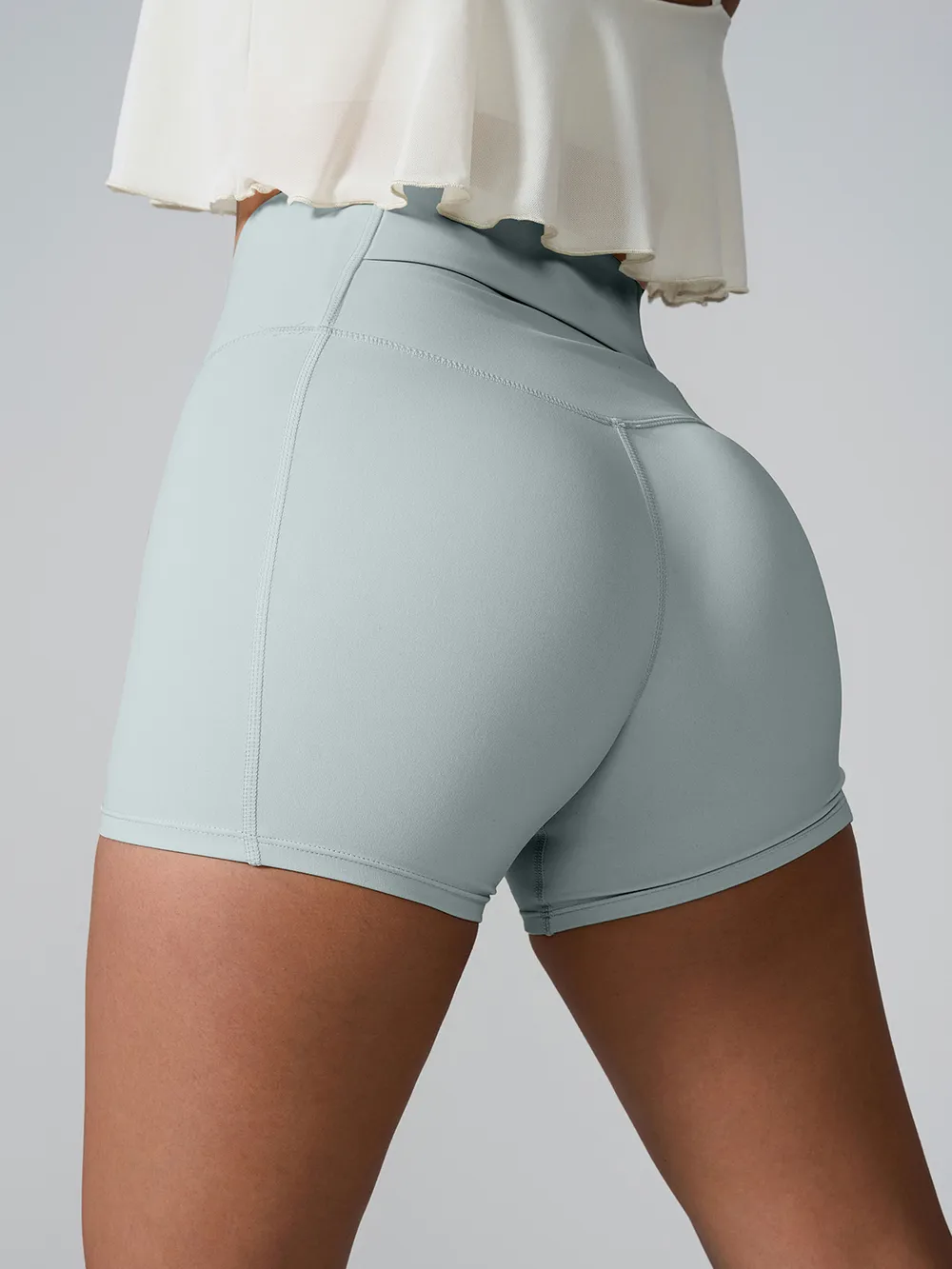 High Waist Active Shorts, image 17