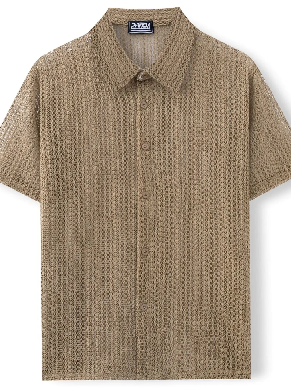 Men's Plus Size Button Down Short Sleeve Shirt, image 3