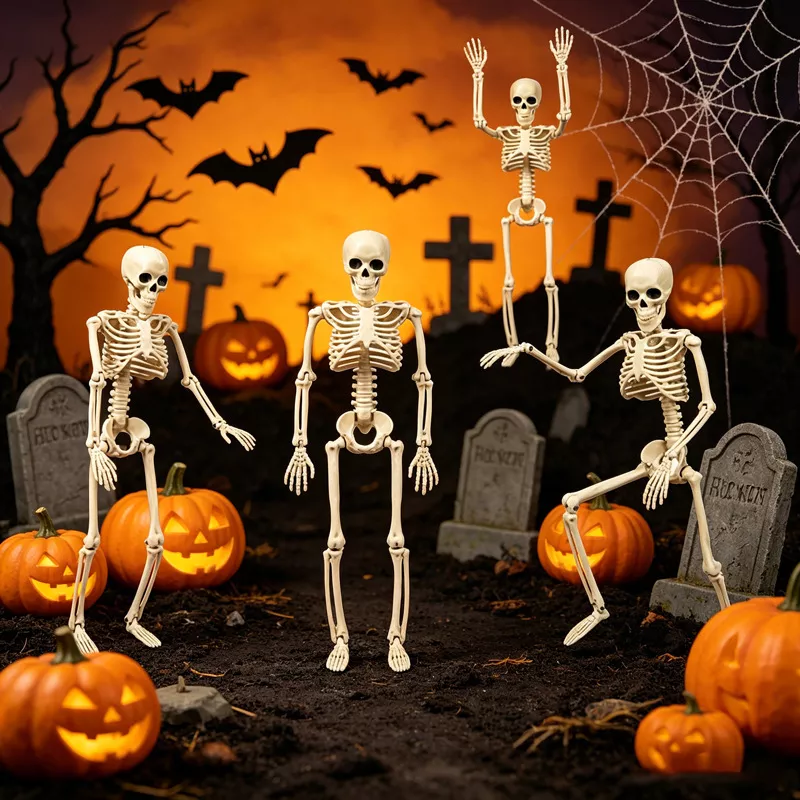 Halloween Decorative Skeleton Set, image 7
