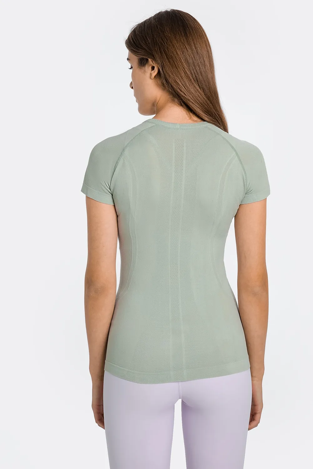 Round Neck Short Sleeve Active T-Shirt, image 20