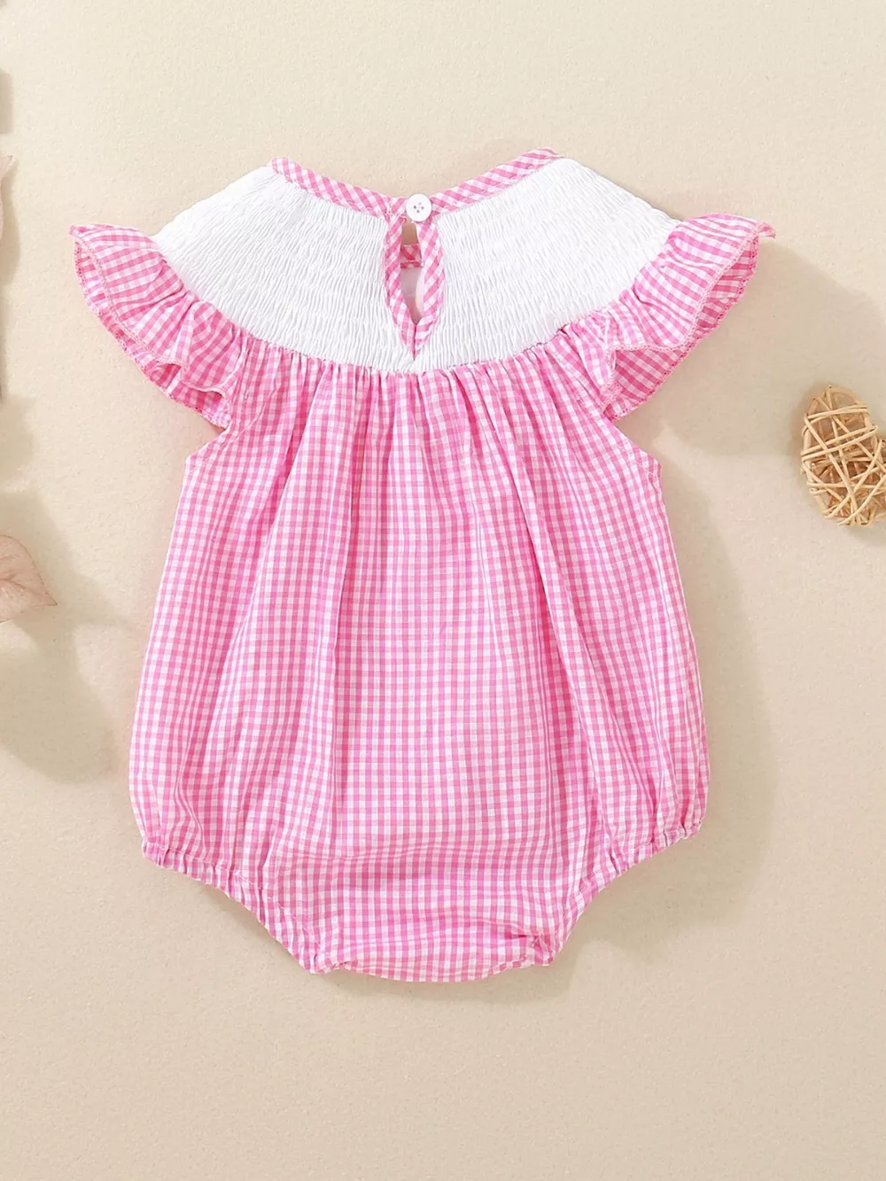 Children's Ice Cream Gingham One-Piece, image 4