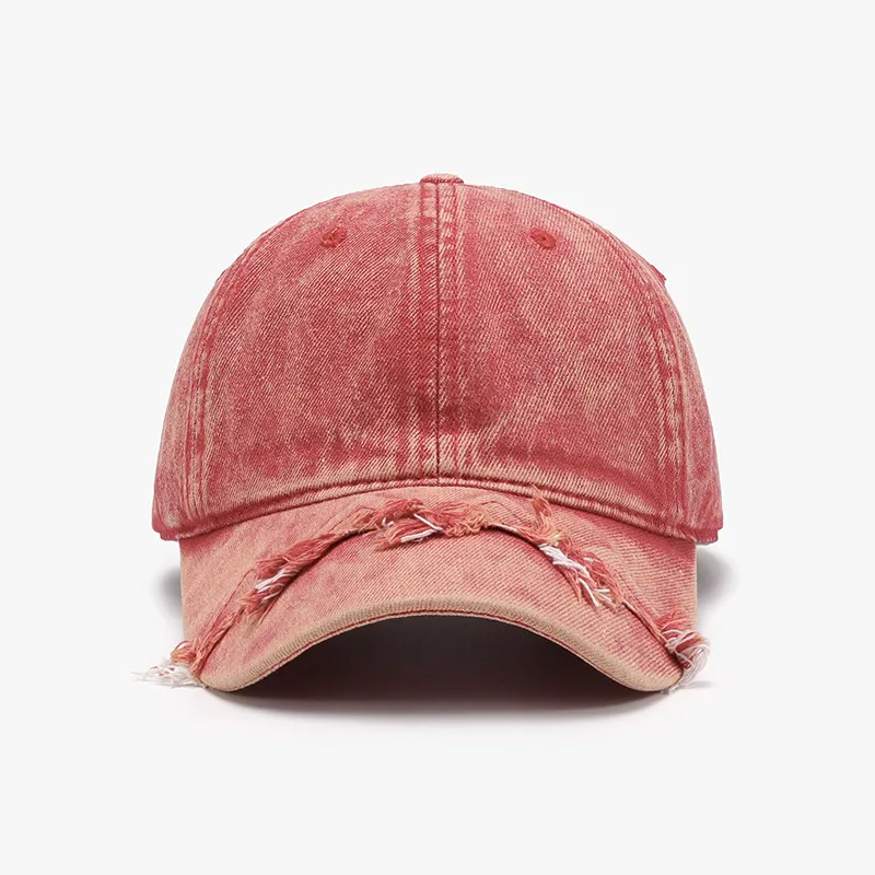 Fringe Adjustable Cotton Baseball Cap, image 9