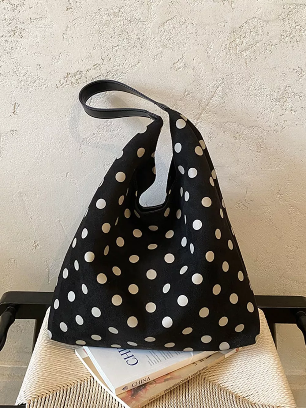 Polka Dot Shoulder Bag