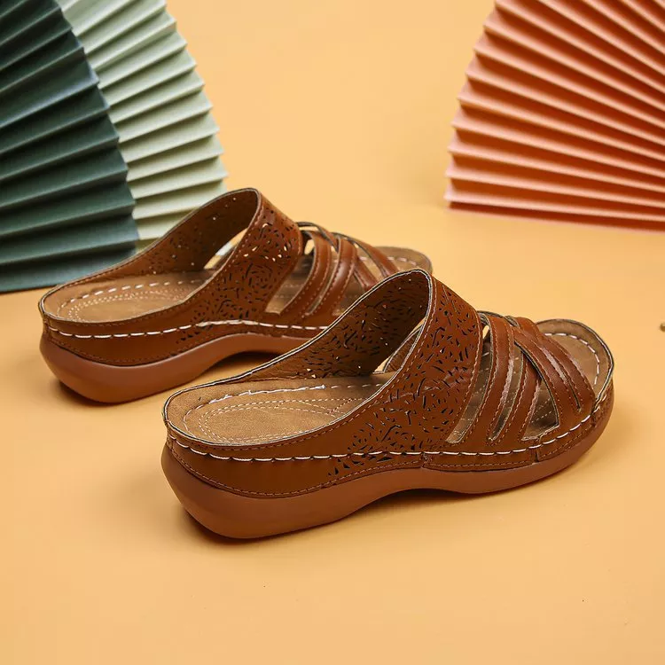 Open Toe Wedge Sandals, image 8