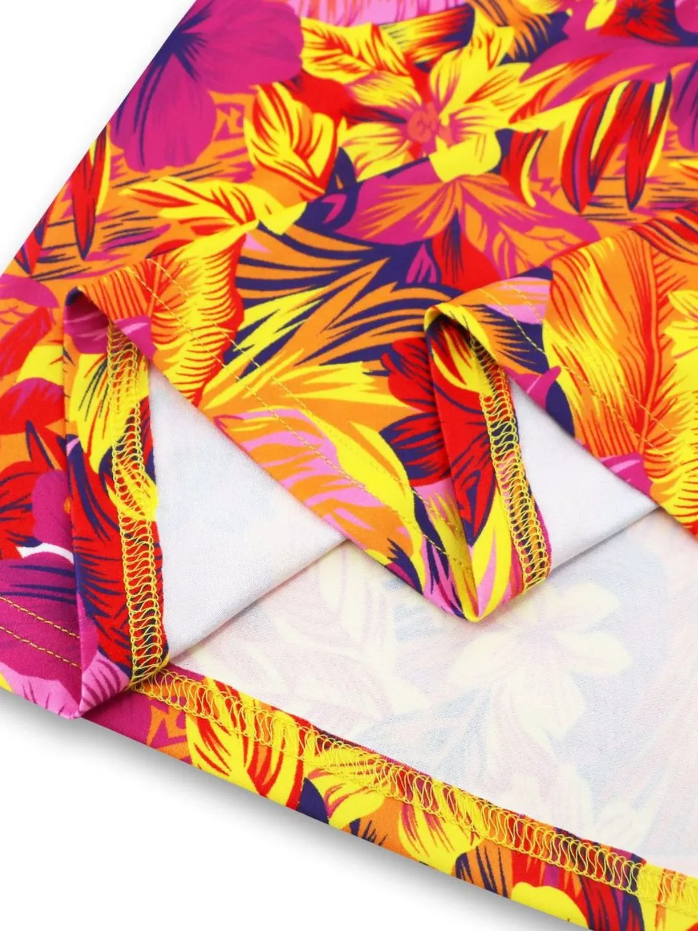 Twisted Printed V-Neck Cami Dress, image 6