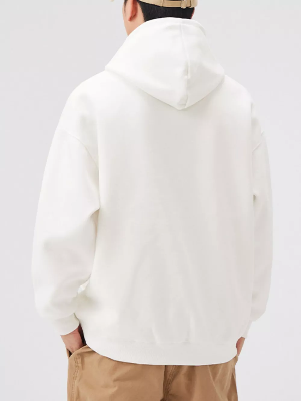 Men's Kangaroo Pocket Long Sleeve Hoodie, image 3