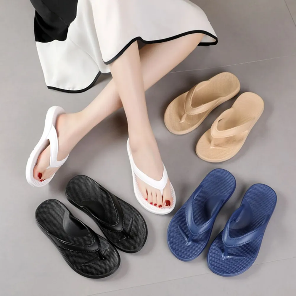 Toe Post Platform Slippers, image 7