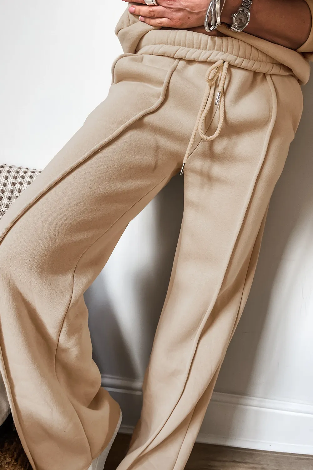 Zip Up Long Sleeve Top and Pants Set, image 5