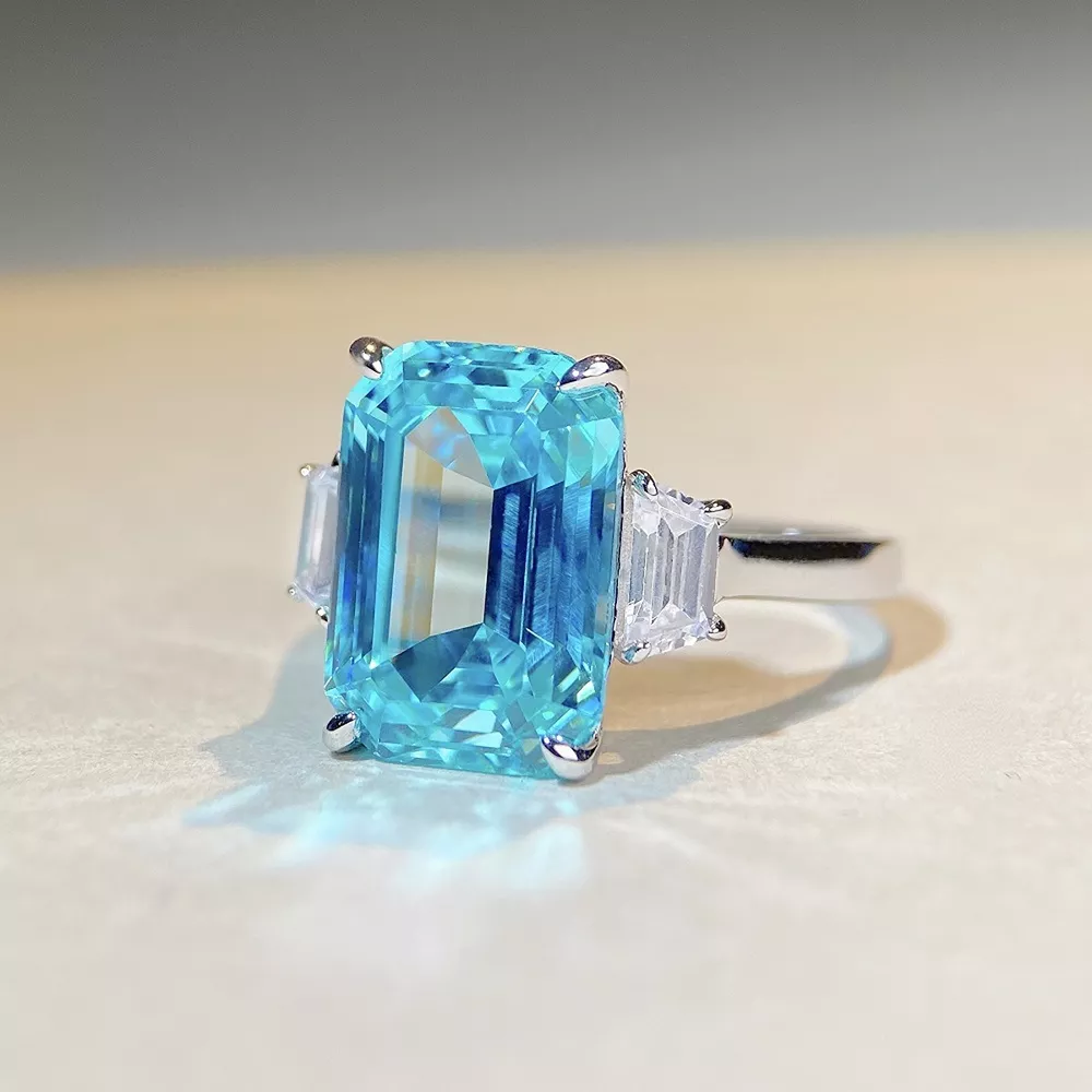 925 Sterling Silver Geometric Ring, image 4