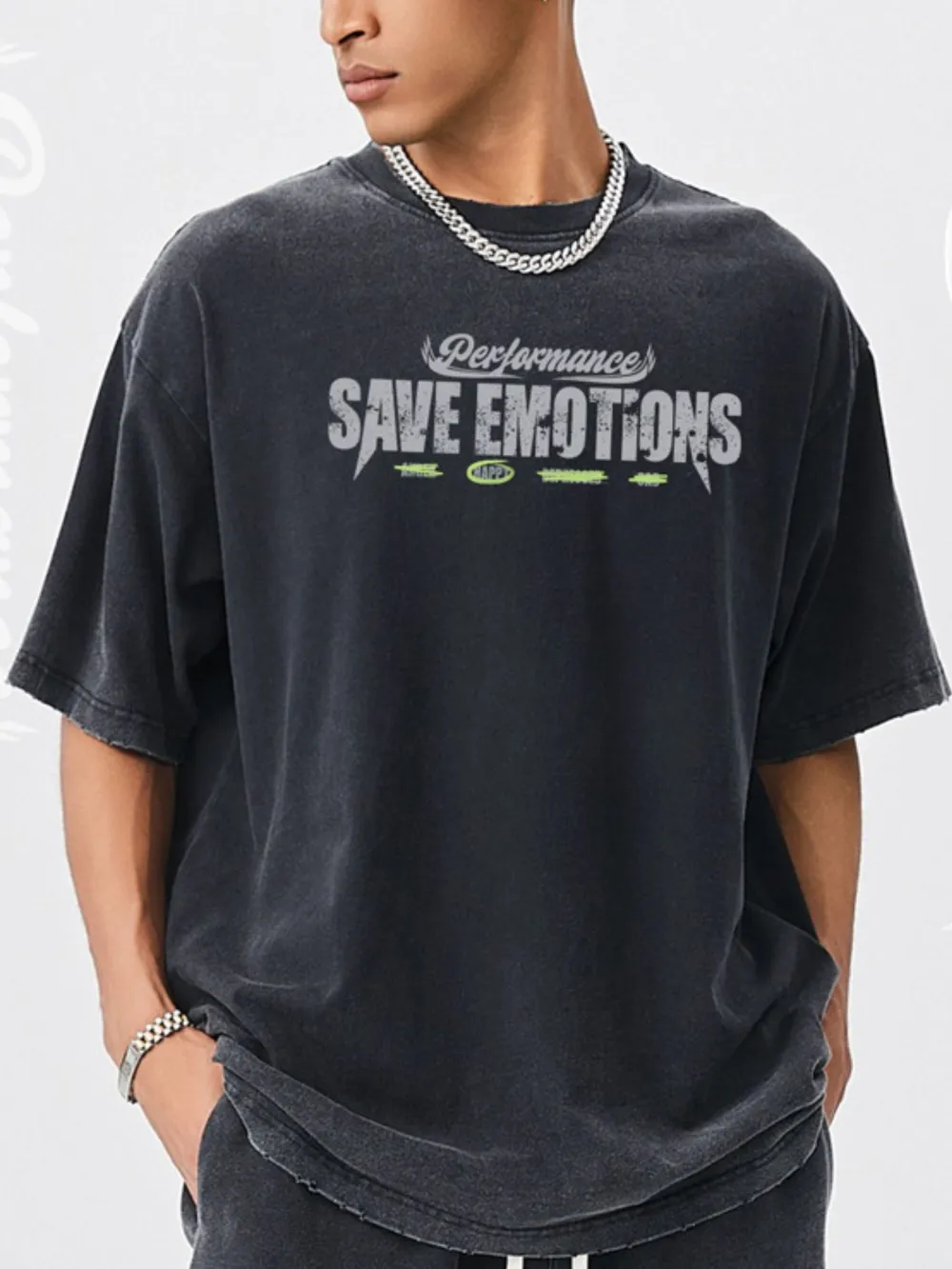 Men's Graphic Round Neck Short Sleeve T-Shirt, image 4