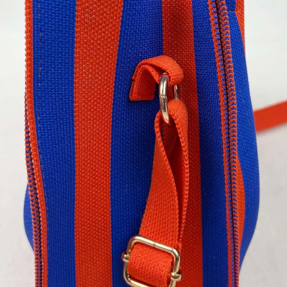 Striped Adjustable Strap Crossbody Bag, image 4