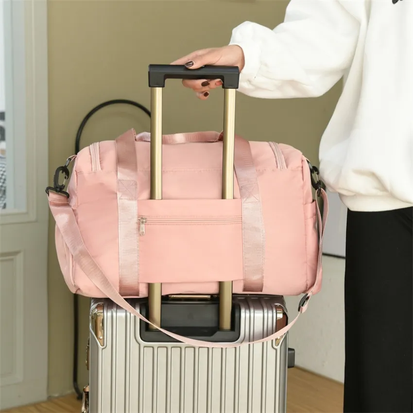 Oxford Cloth Detachable Strap Travel Bag, image 11