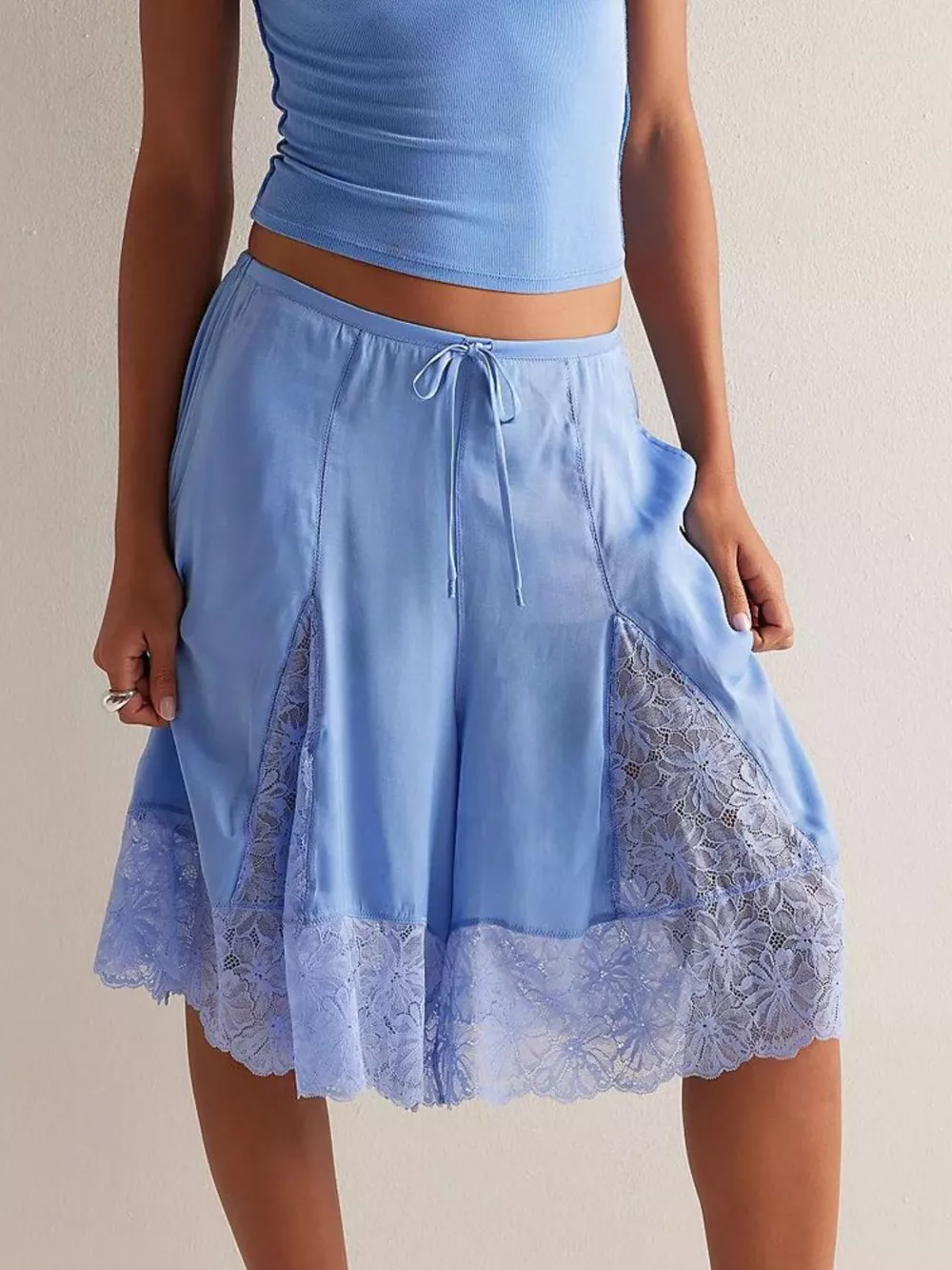 Lace Trimmed Shorts, image 16