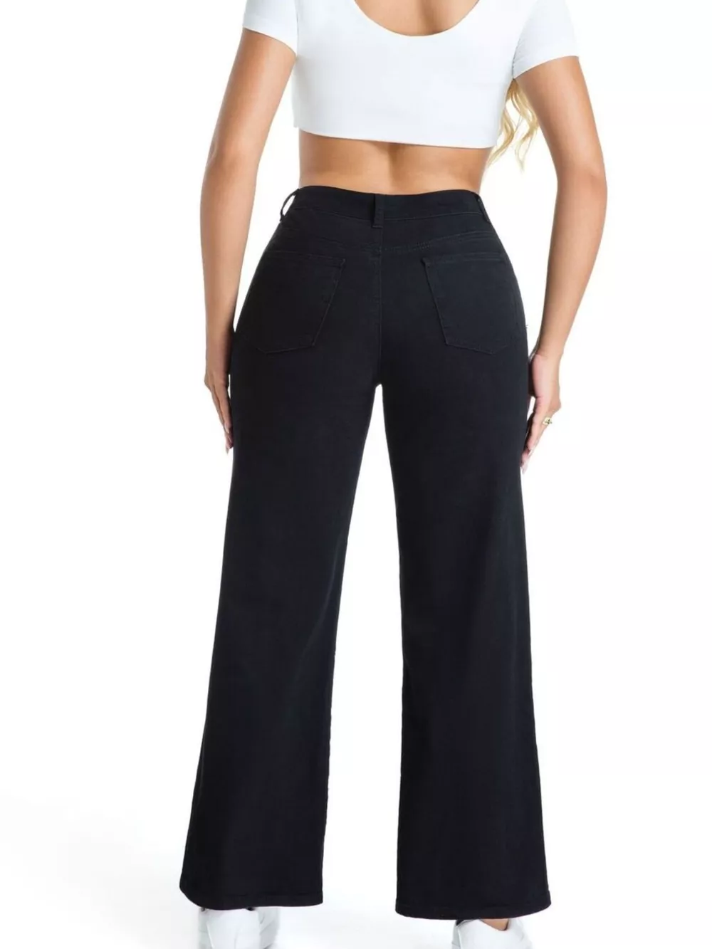 Frayed Edge Straight Leg Jeans, image 10