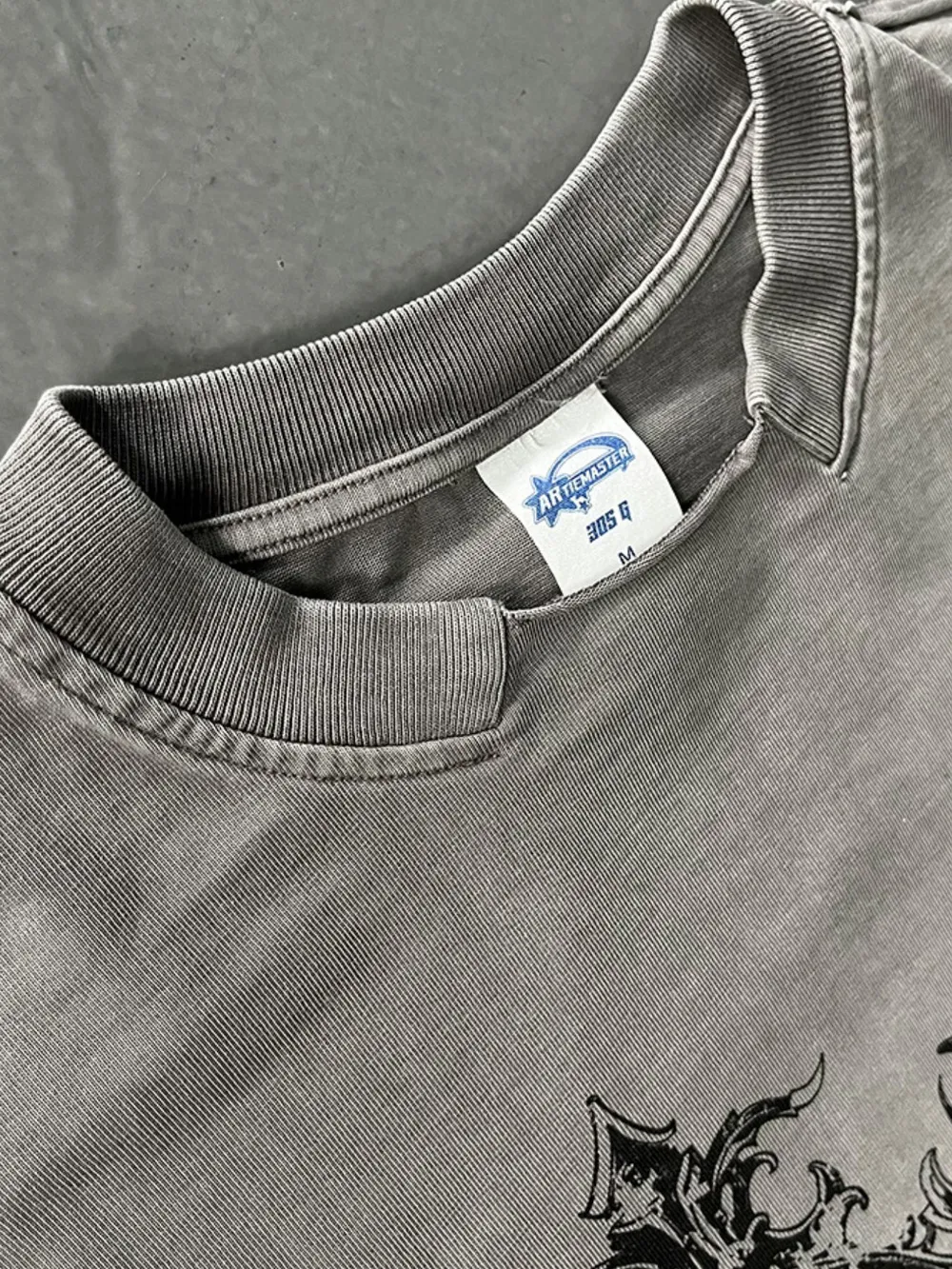 Men's Graphic Round Neck Short Sleeve T-Shirt, image 6
