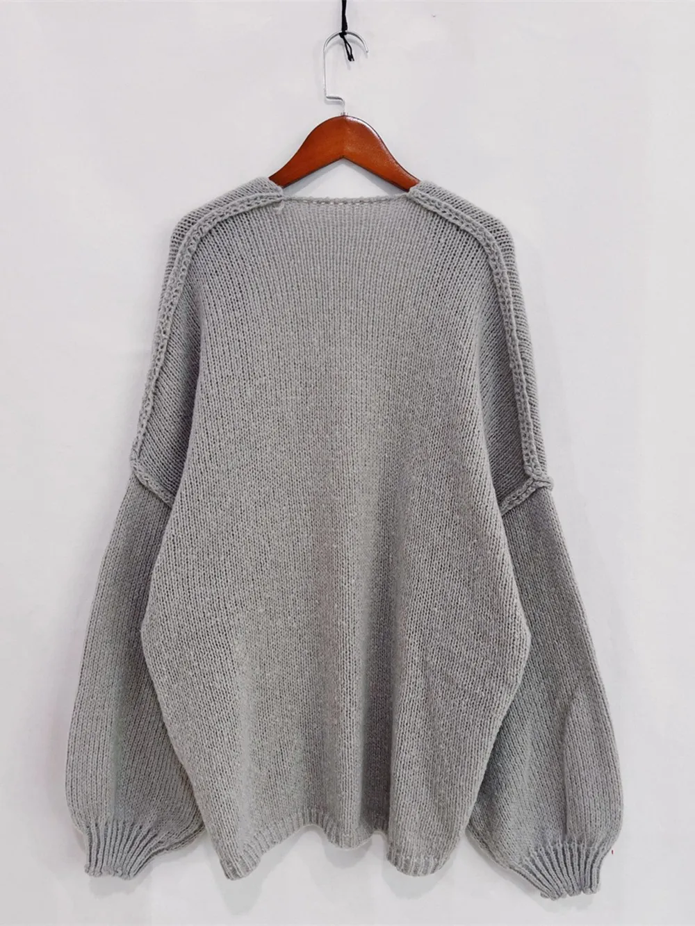 Open Front Dropped Shoulder Cardigan, image 16