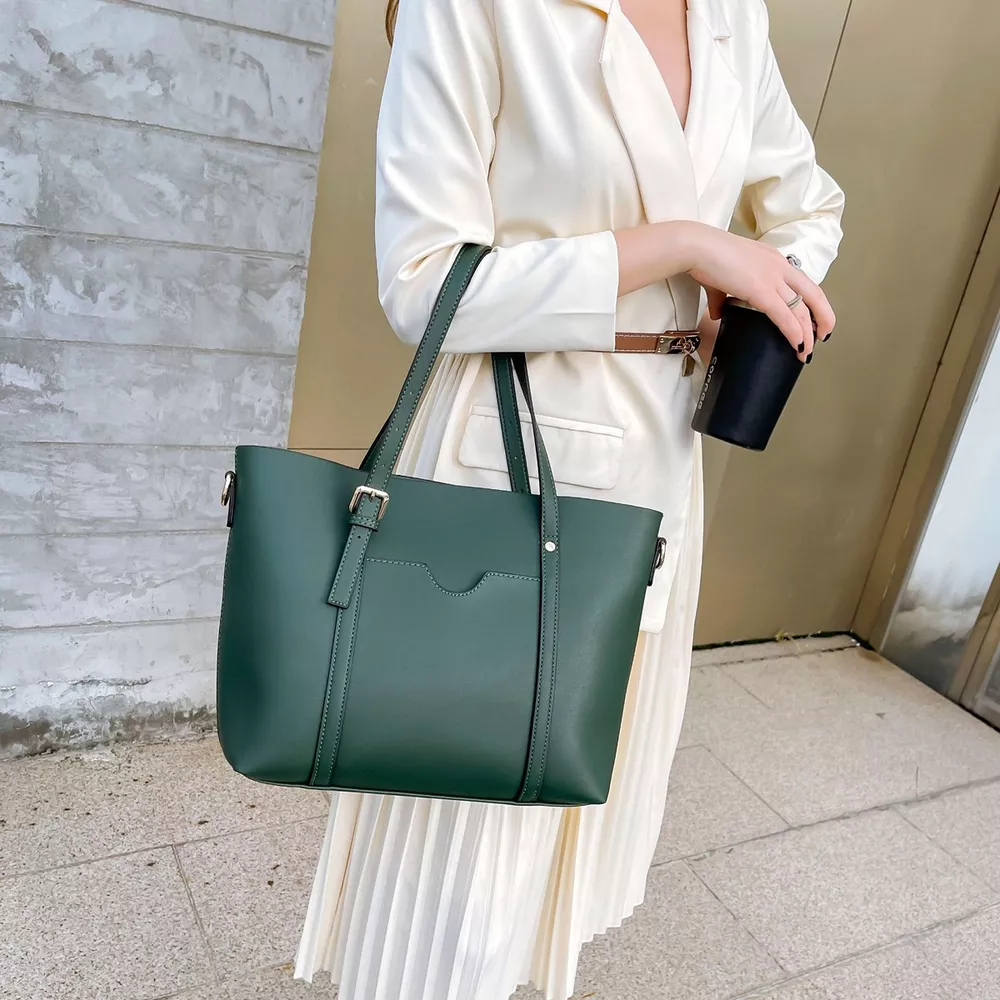 PU Leather Tote Bag, image 4