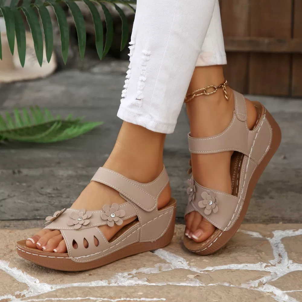 Open Toe Wedge Sandals, image 25