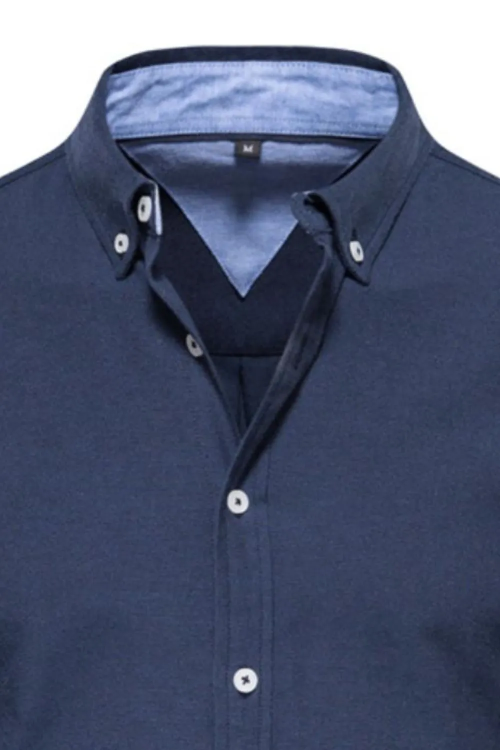 Men's Button Down Collared Neck Shirt, image 4