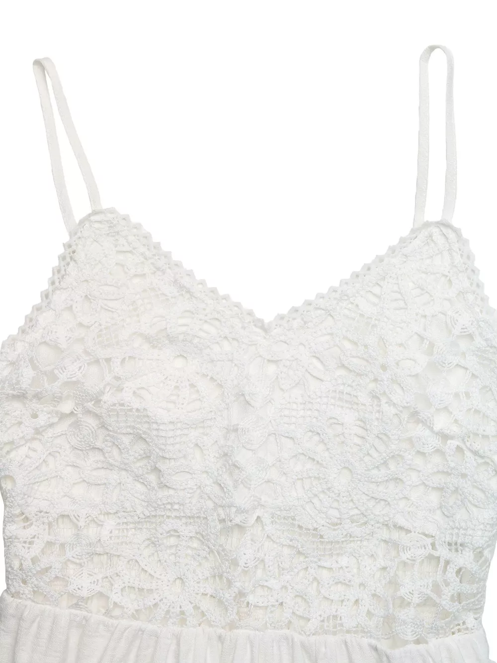 Lace V-Neck Flowy Maxi Dress, image 6