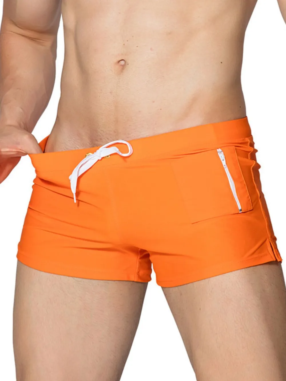 Men's Drawstring Swim Shorts, image 5