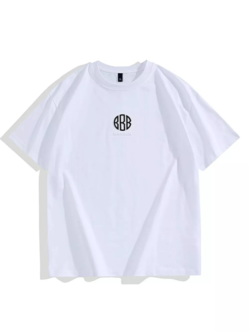 Men's Plus Size Round Neck Short Sleeve T-Shirt, image 4