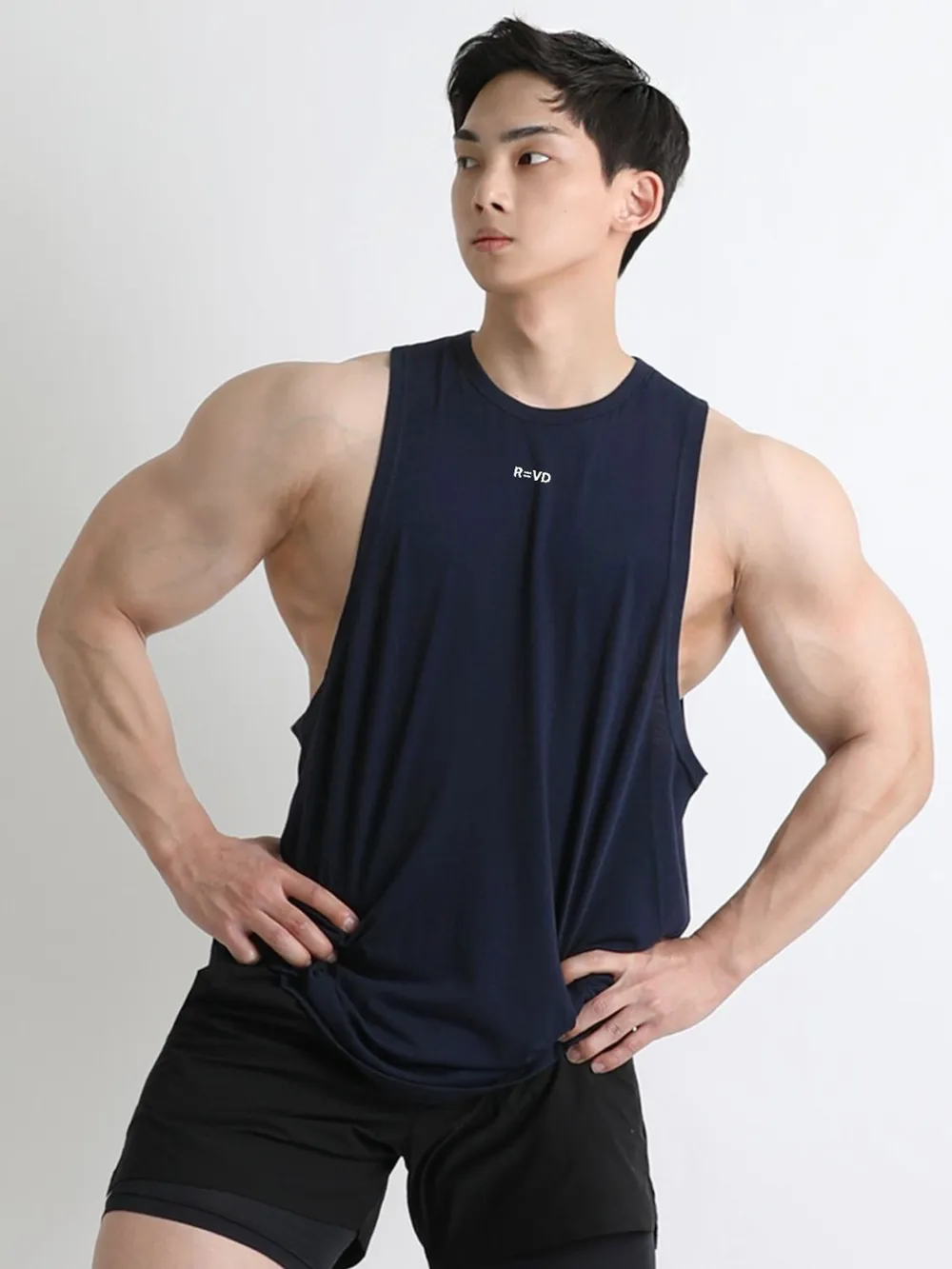Men's Round Neck Breathable Tank, image 8