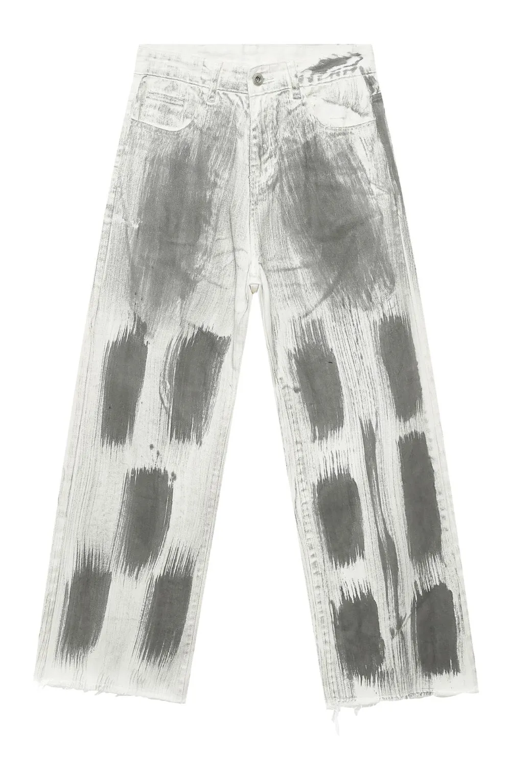 Men's Contrast Loose Jeans, image 5