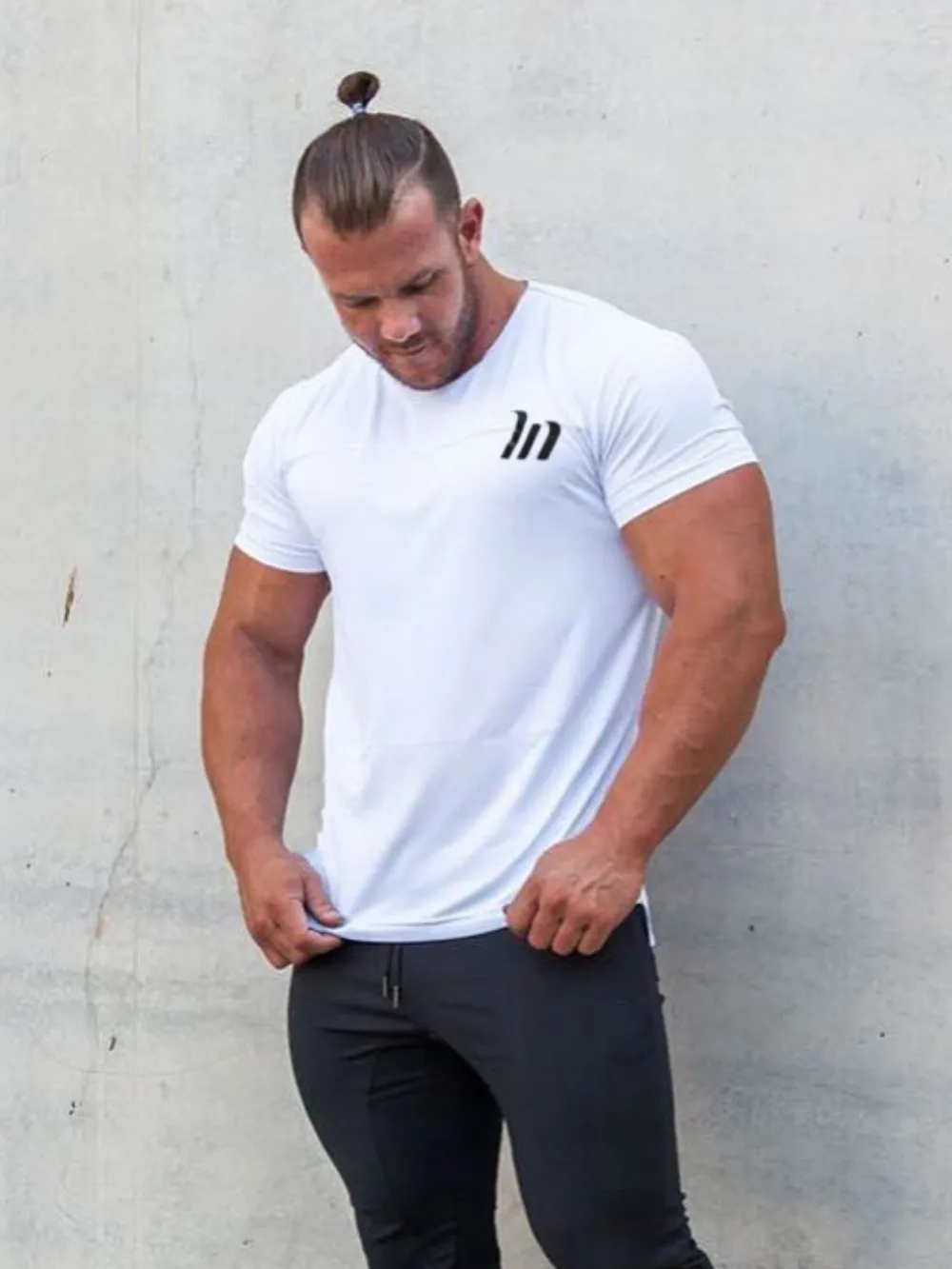Men's Plus Size Round Neck Short Sleeve T-Shirt, image 6
