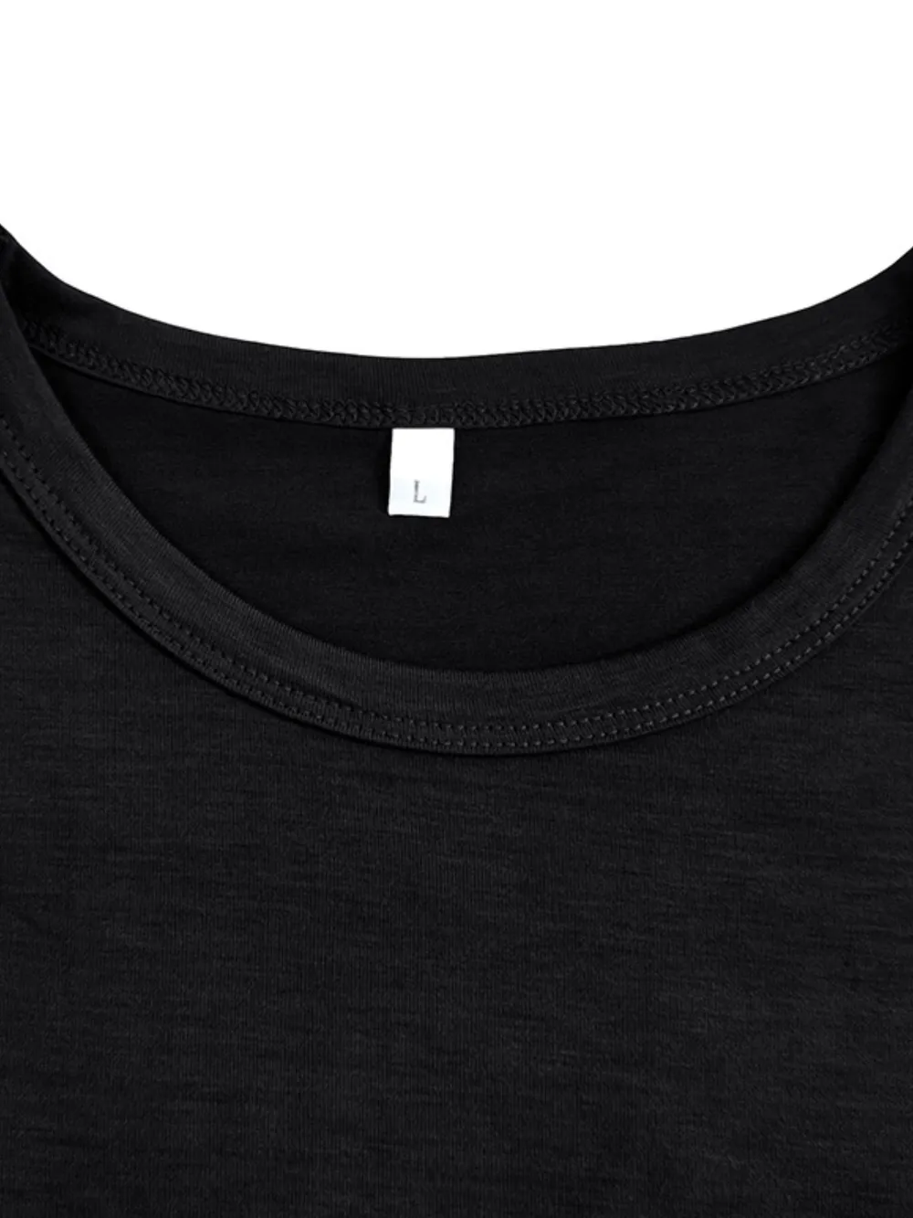 Men's Full Size Classic Fitted Crew Neck T-Shirt Plus Size, image 6