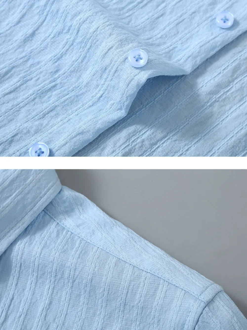 Men's Plus Size Button Up Short Sleeve Shirt, image 5