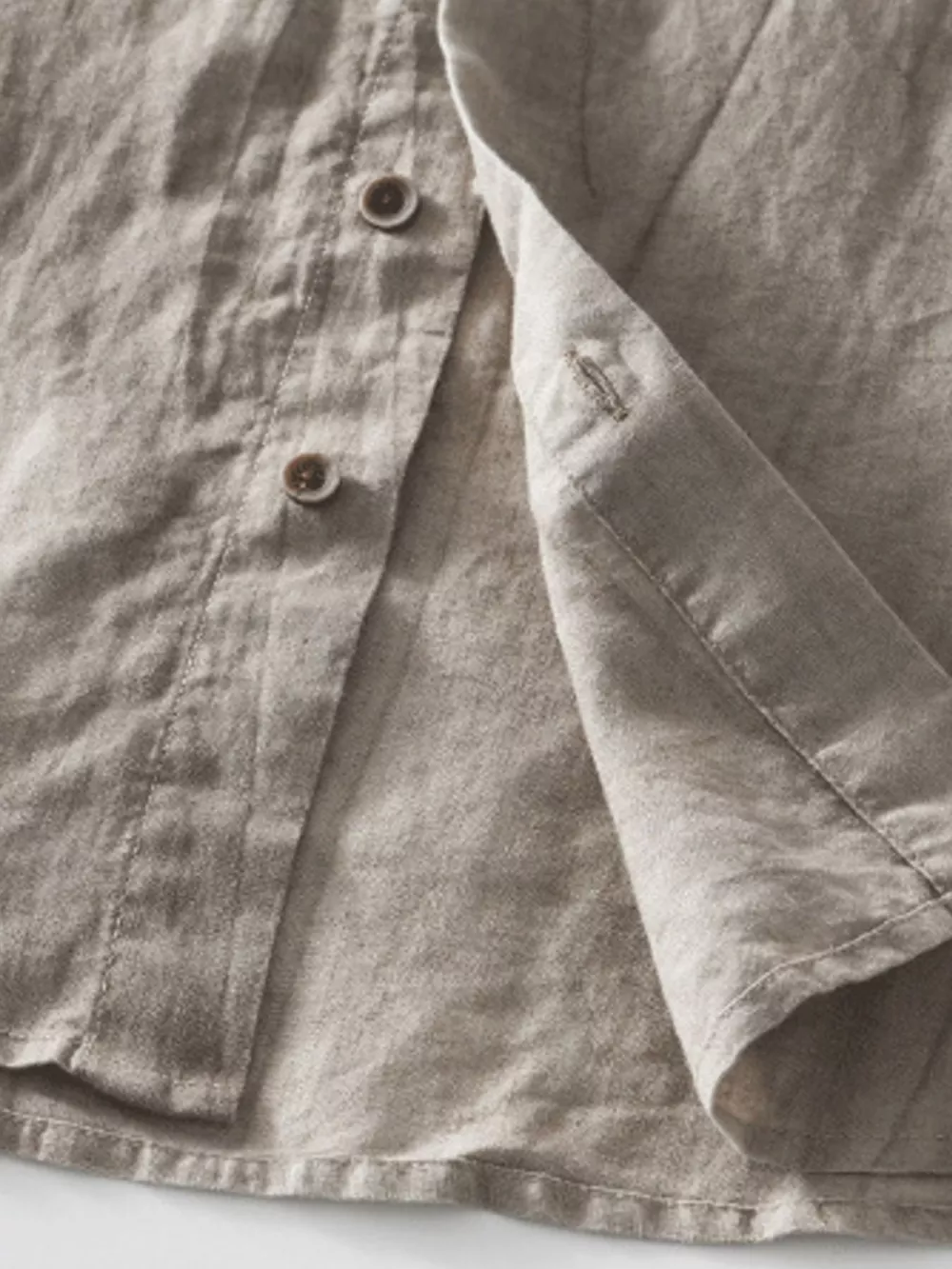 Men's Plus Size Casual Button Up Short Sleeve Shirt, image 6