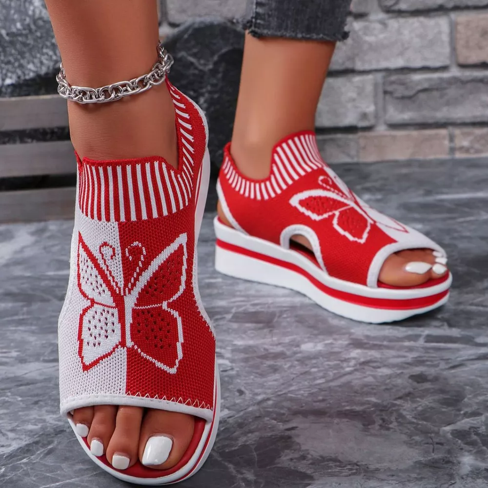 Open Toe Wedge Sandals, image 12