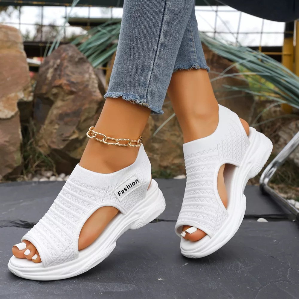 Open Toe Platform Sandals, image 3