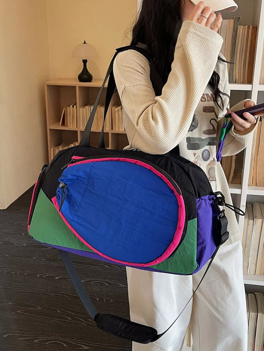 Multi-Color Sport Duffle Bag, image 3