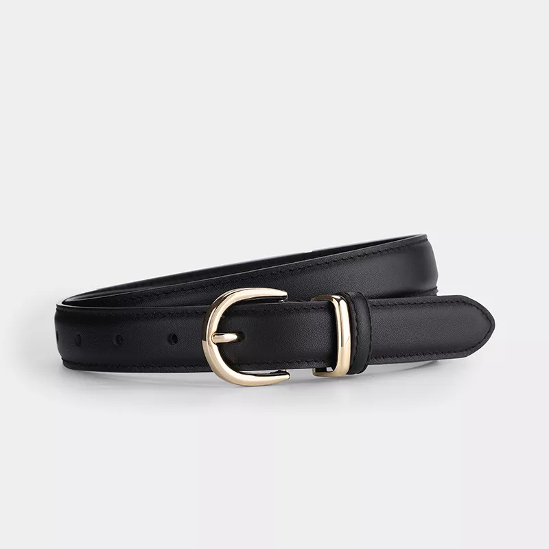 Elegant Leather Buckle Belt, image 5