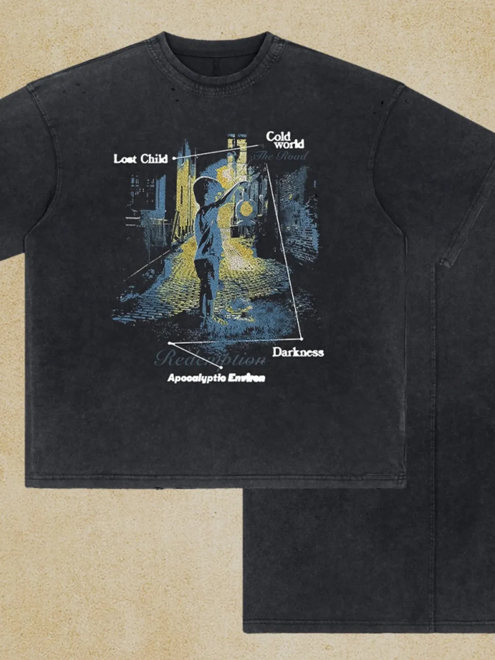 Men's Graphic Round Neck Half Sleeve T-Shirt, image 5