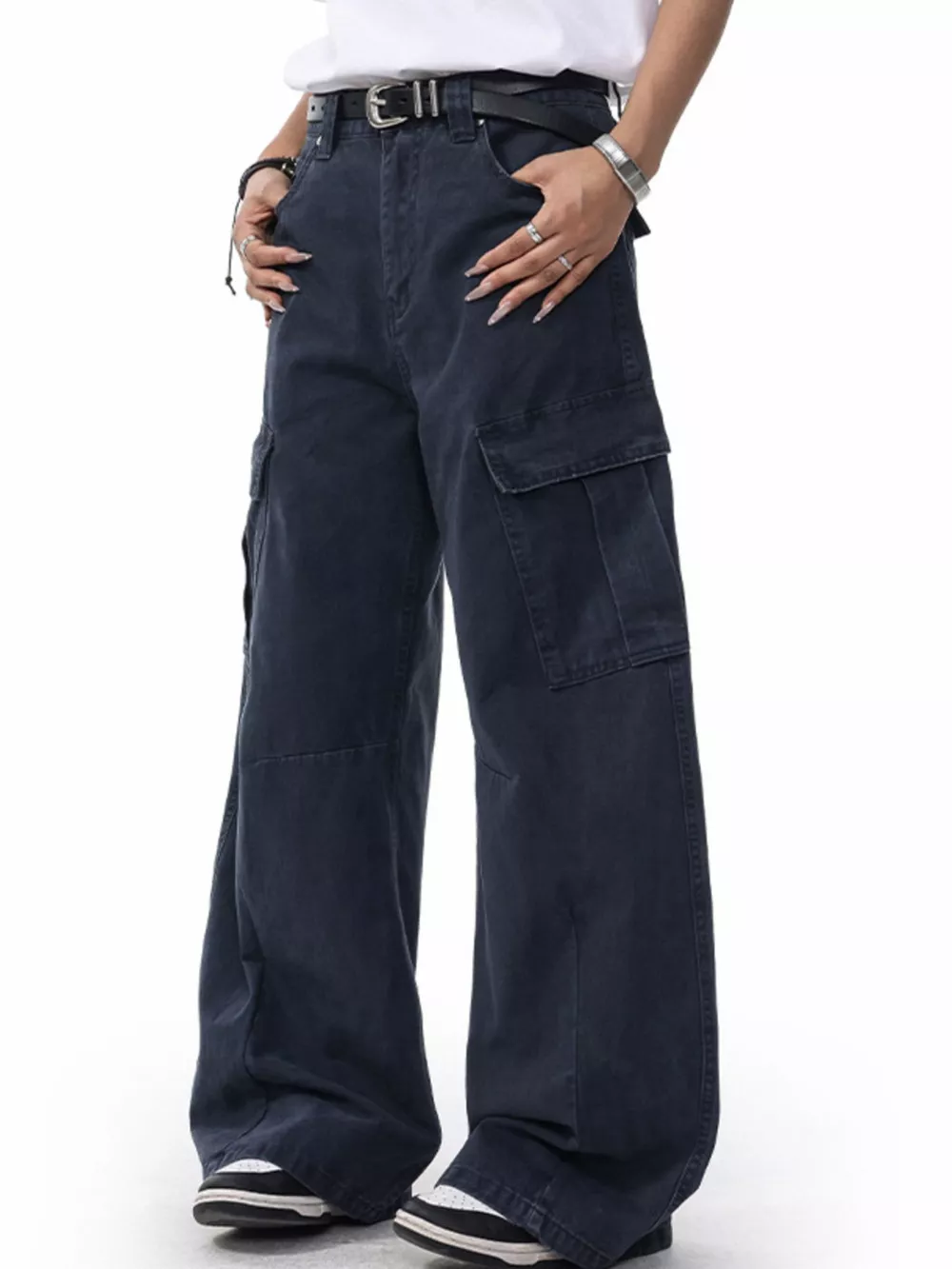 Men's Loose Fit Cargo Pants, image 6