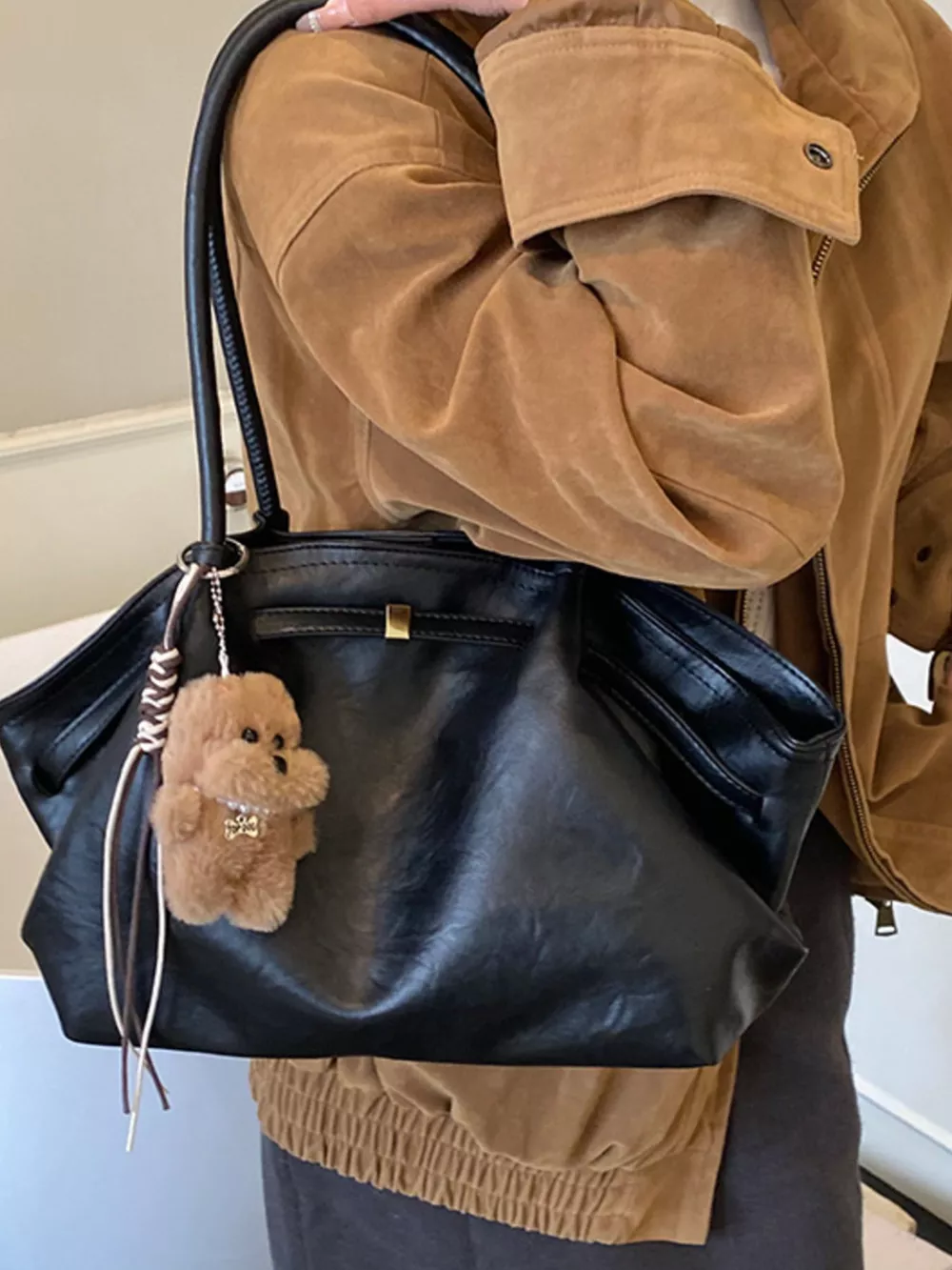 PU Leather Shoulder Bag, image 5