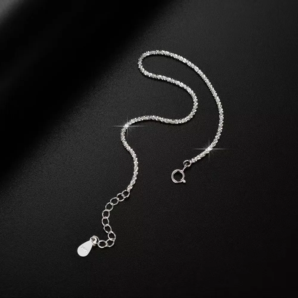 925 Sterling Silver Chain Adjustable Bracelet, image 2