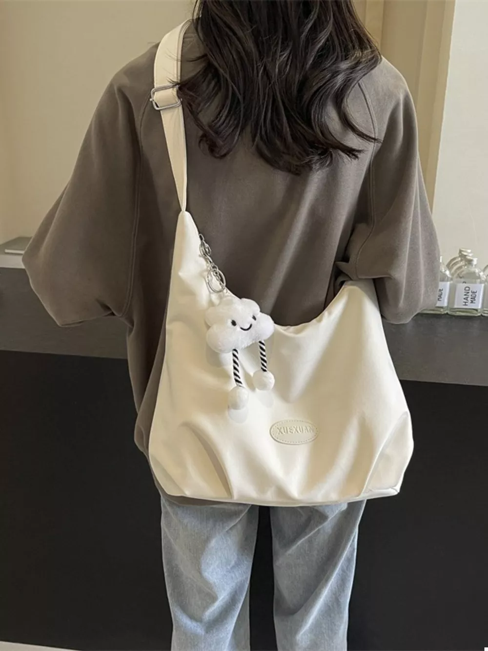 Casual Adjustable Strap Crossbody Bag, image 2
