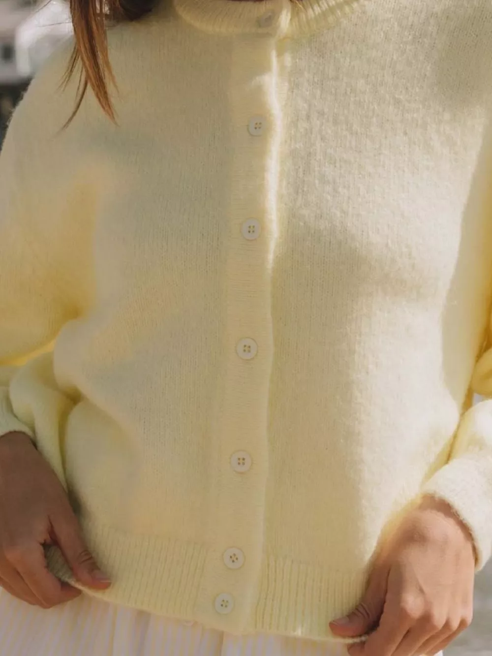Button-Down Knit Cardigan, image 8