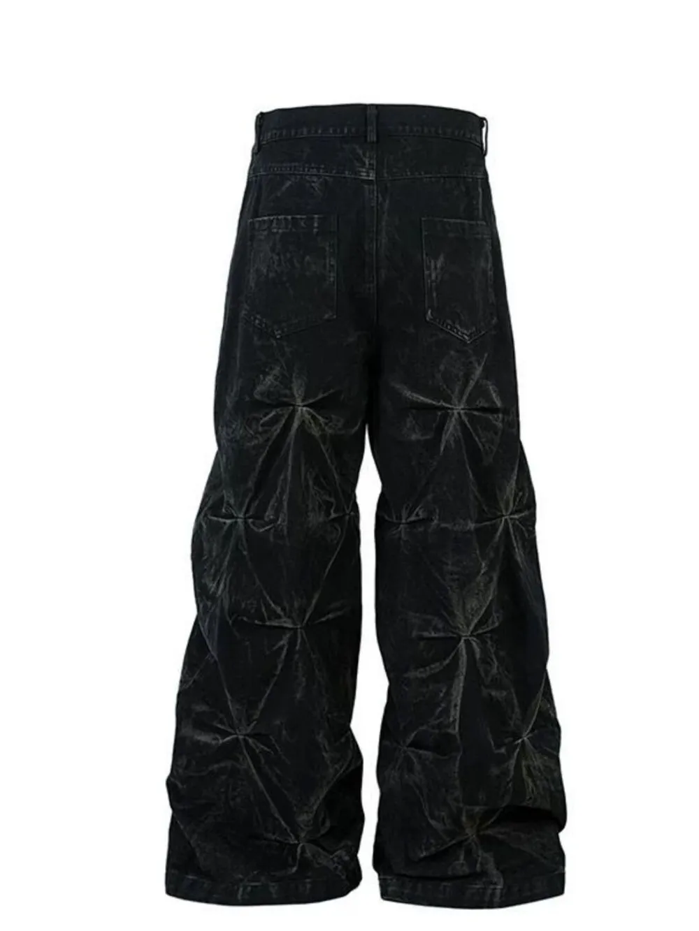 Men's Plus Size Wide Leg Jeans, image 2