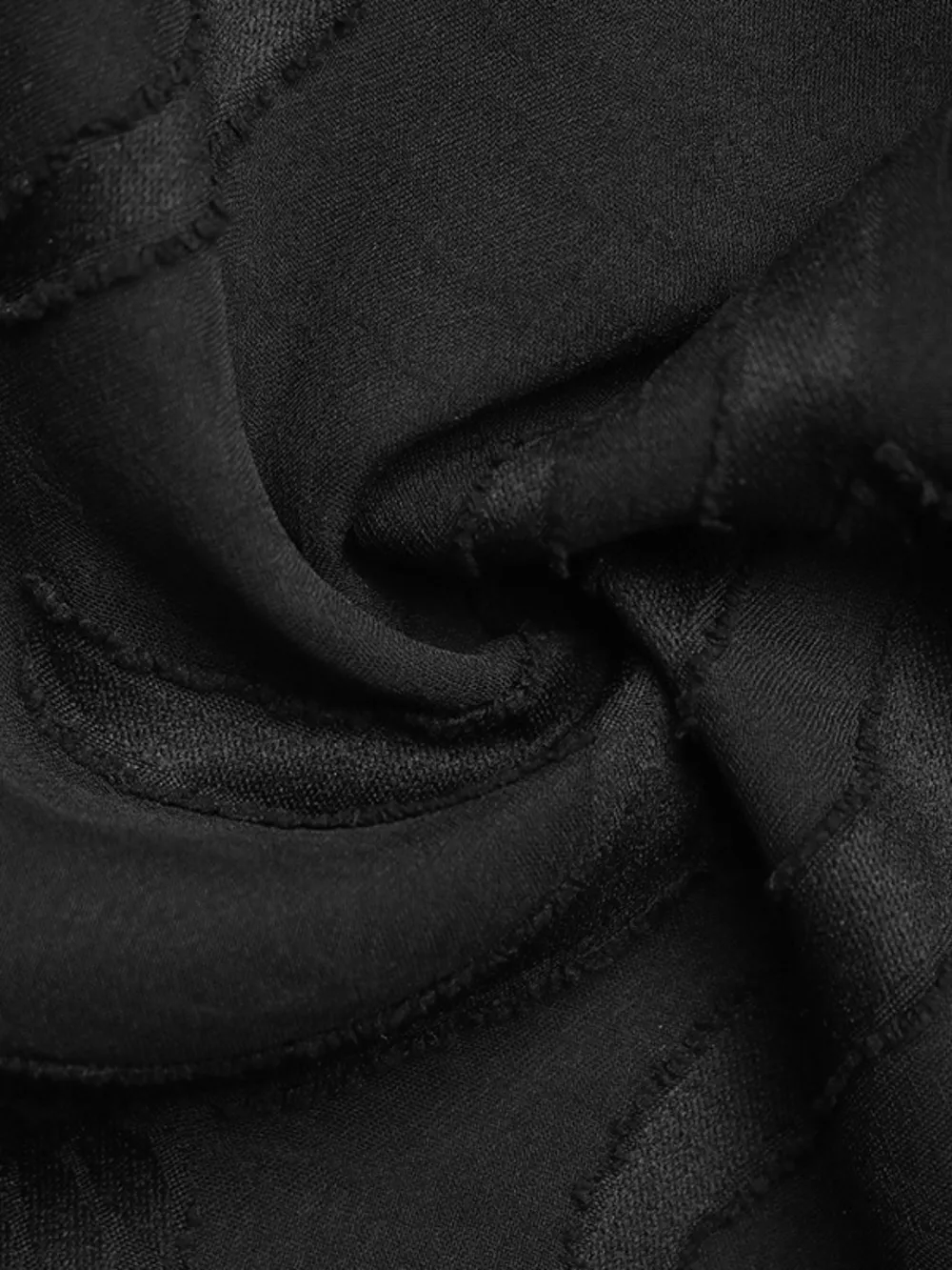 Sheer Notched Button Front Blouse, image 9