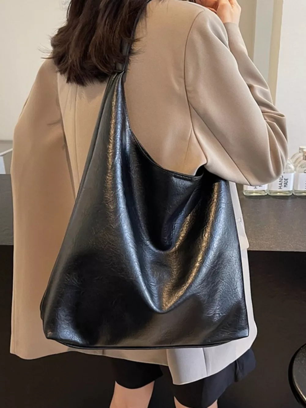 PU Leather Tote Bag, image 3